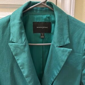 Beautiful Green Blazer from Banana Republic